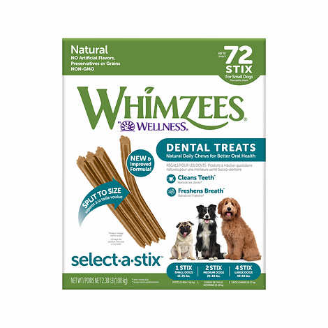 Whimzees natural clearance daily dental treats