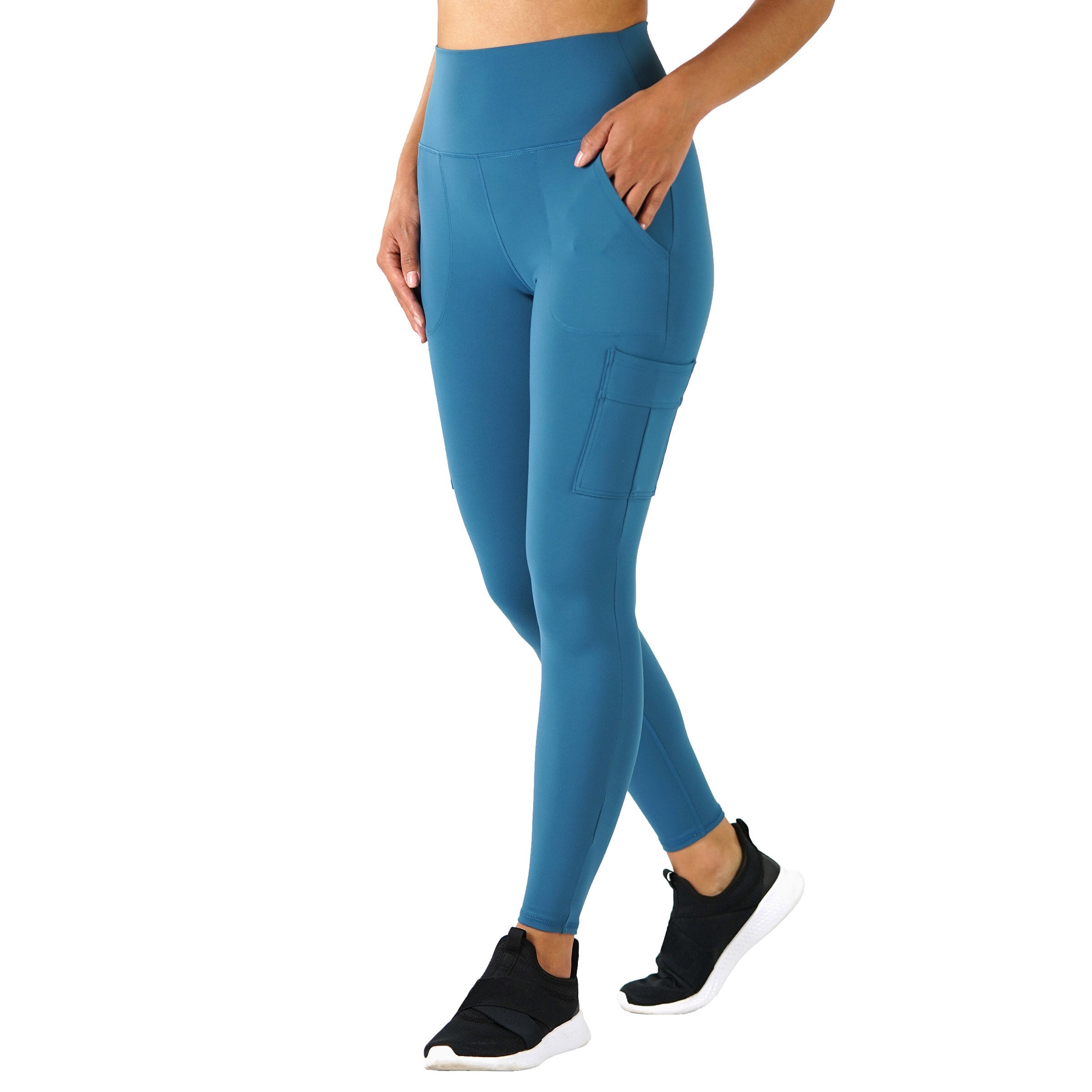 Womens Spyder Active Leggings with Side Pockets