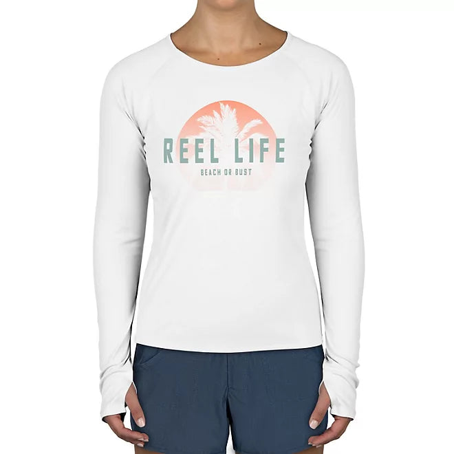 Reel Life Ladies UV Tee – RJP Unlimited