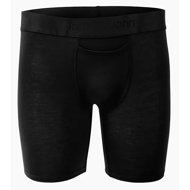 Tommy John Second Skin 6' Boxer Brief - Black / Small