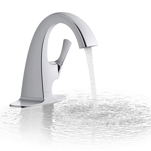 Kohler Transitional Single Hole Bathroom Faucet