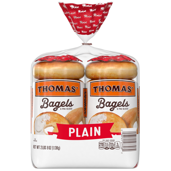 Bagels, Plain, 12 ct