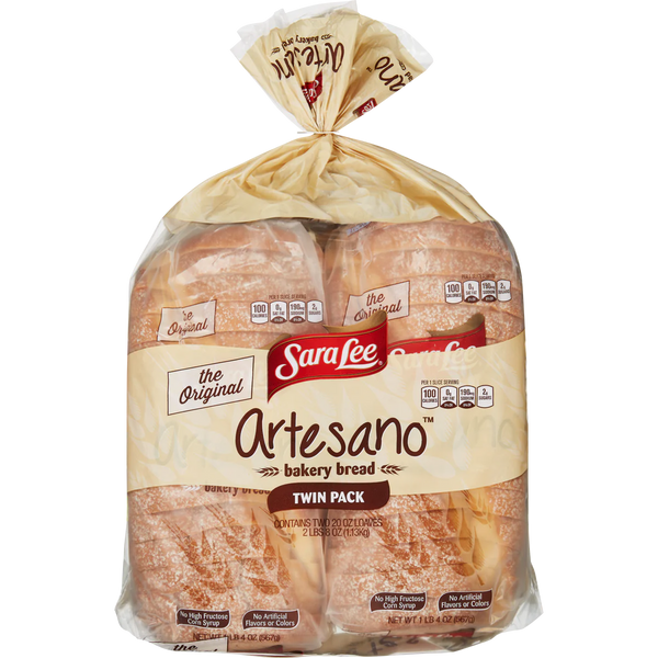 Artesano Style Bread, 20 oz, 2 ct