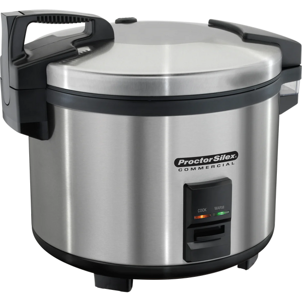 Commercial Rice Cooker and Warmer, 60 Cup, Stainless Steel