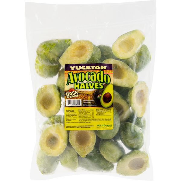 Yucatan Avocado Halves, 3 lbs