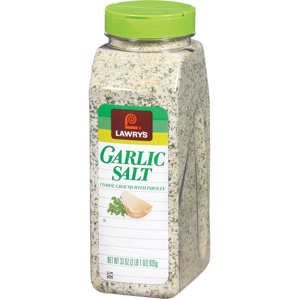 Ground Garlic Salt with Parsley, 33 oz