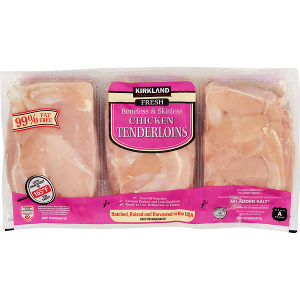 Chicken Tenderloins, Boneless Skinless, 6 lb avg wt