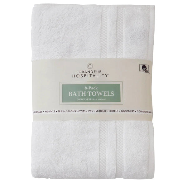 Grandeur Hospitality, Bath Towel 6-pack