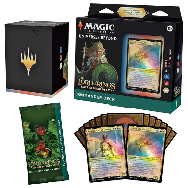 Magic: The Gathering The Lord of the Rings Commander Bundle – Riders of Rohan