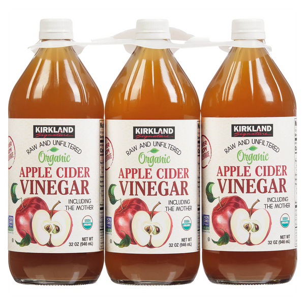 Organic Apple Cider Vinegar, 32 fl oz, 3 ct