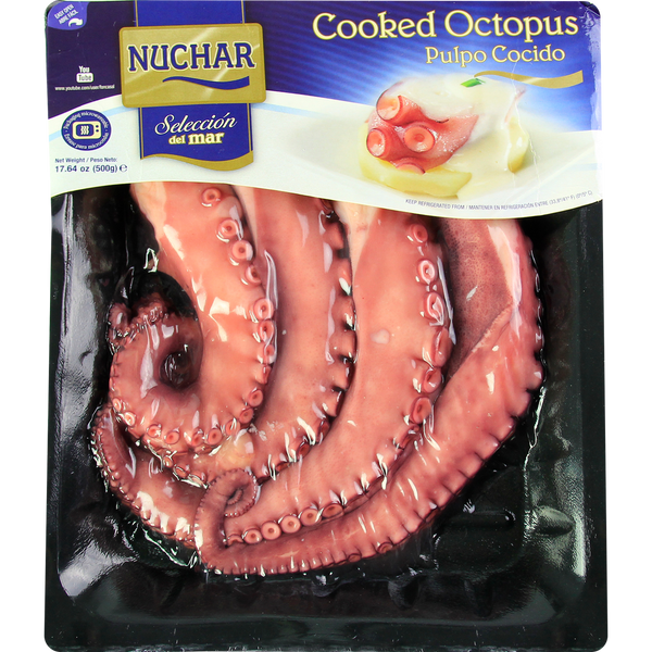 Cooked Octopus, 17.6 oz