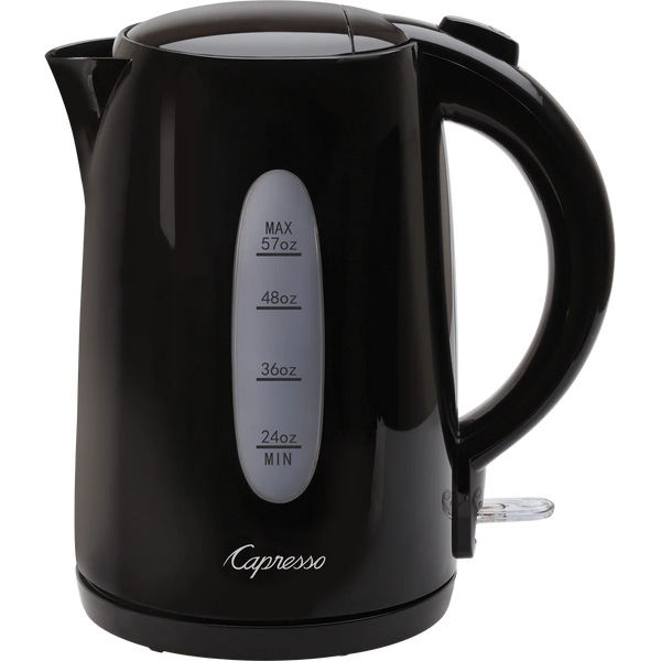 Electric Kettle, 57 fl oz, Black