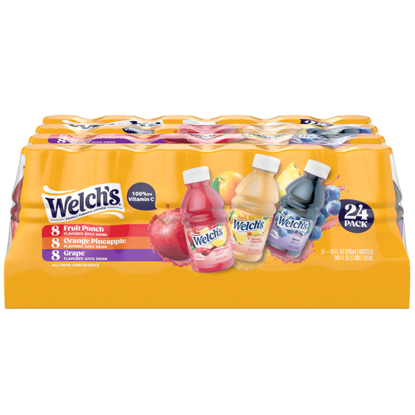 Juice Drink, Variety Pack, 10 fl oz, 24 ct