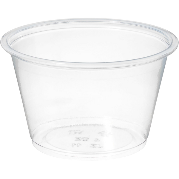 Vital International Solutions Portion Cups, 4 oz, Clear, 2500 ct