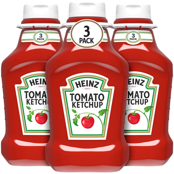 Heinz Tomato Ketchup, 44 oz, 3 ct