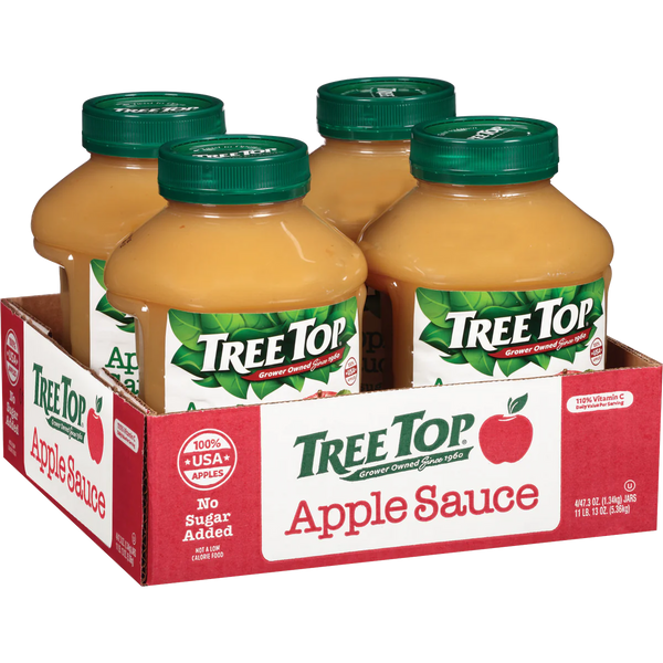 Apple Sauce, 47.3 oz, 4 ct