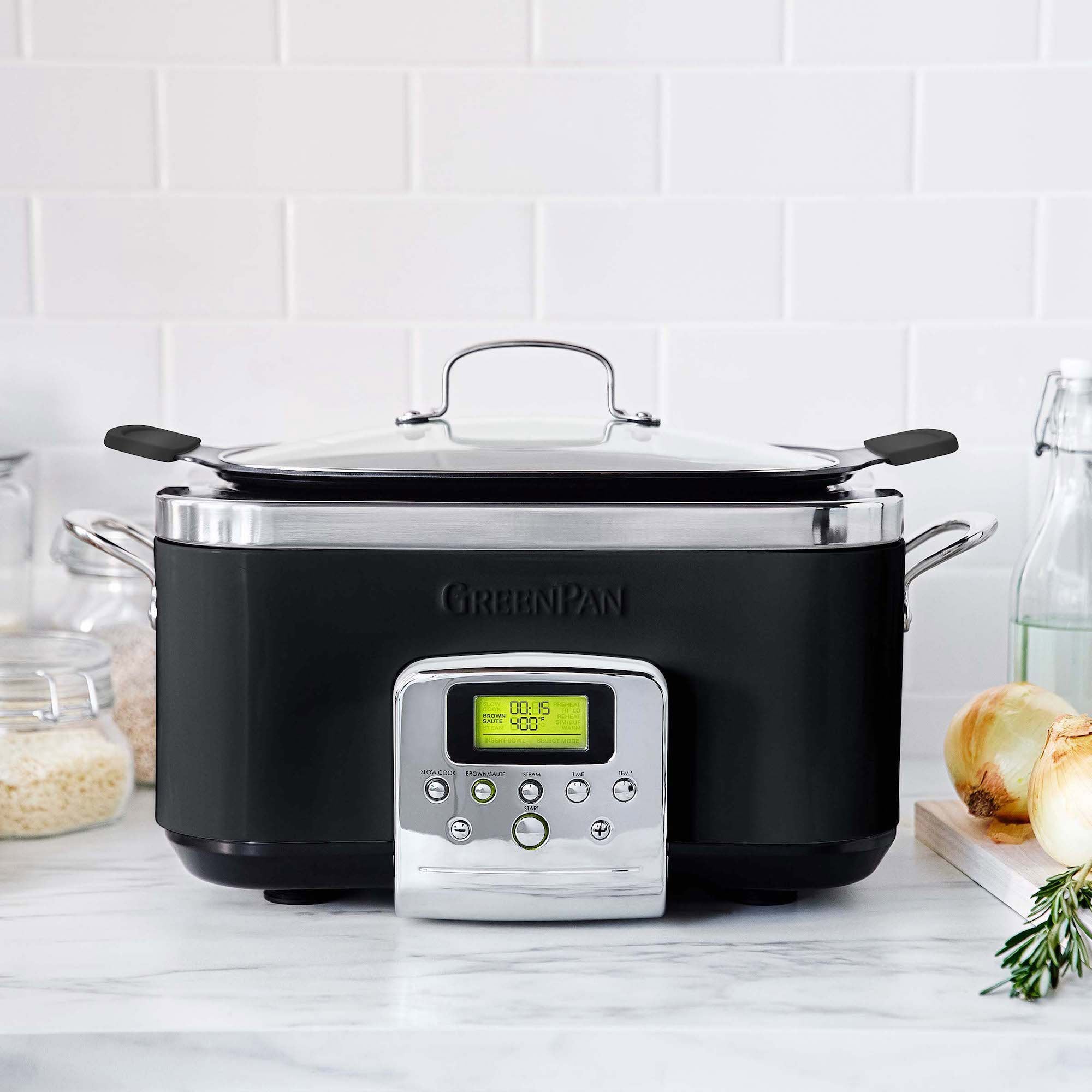 Elite 8-In-1 Programmable 6QT Electric Slow Cooker