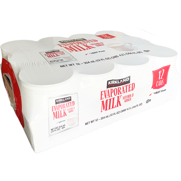 Evaporated Milk, 12 fl oz, 12 ct