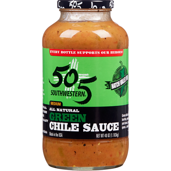 Green Chile Sauce, Medium, 40 oz