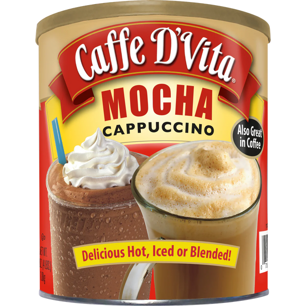 Hot or Iced Cappuccino Drink Mix, Mocha, 4 lbs