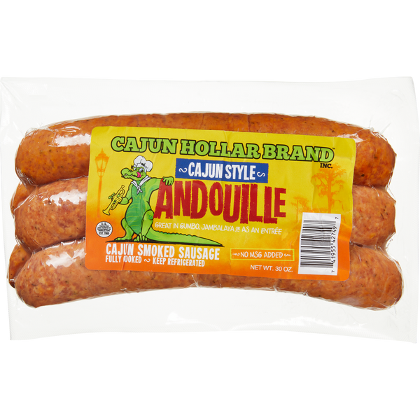 Andouille Smoked Sausage, Cajun Style, 30 oz