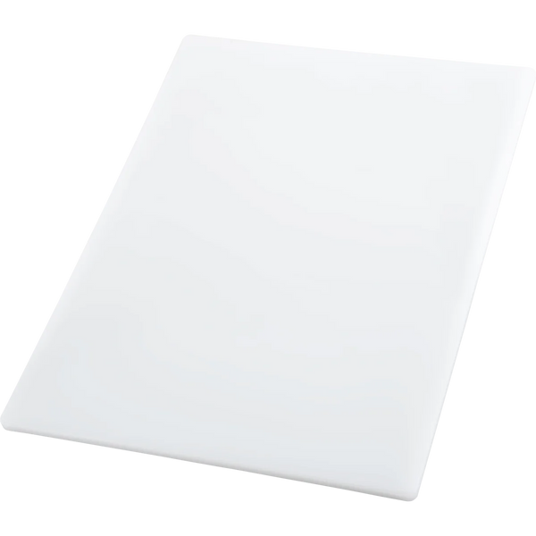 Plastic Cutting Board, 15"W x 20"L, White