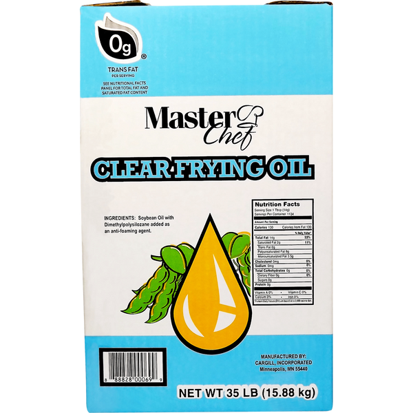 Clear Frying Oil, 35 lbs