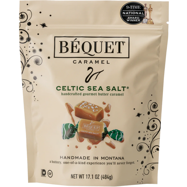 Bequet Caramel, Celtic Sea Salt, 17.1 oz