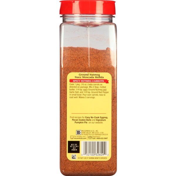 Ground Nutmeg, 16 oz