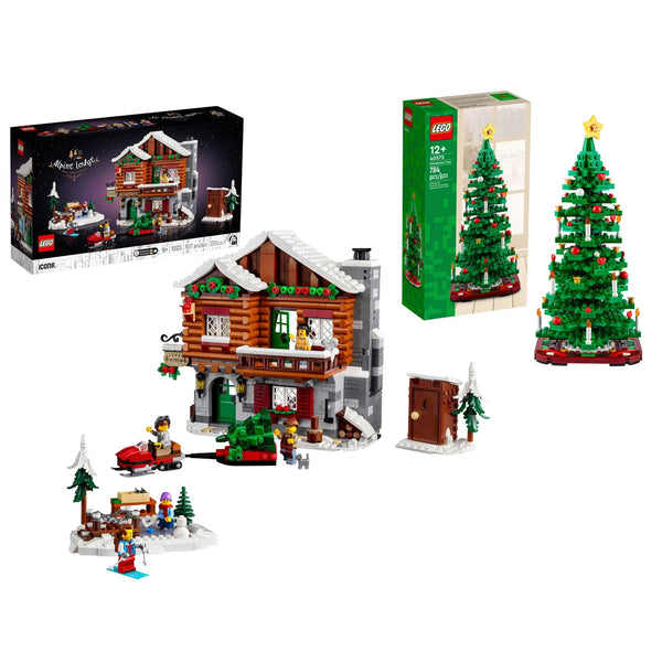 Alpine Lodge & Christmas Tree Bundle