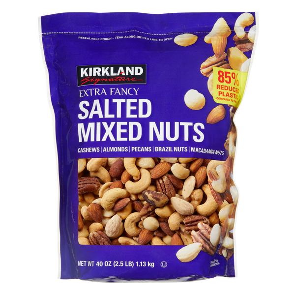 Extra Fancy Mixed Nuts, Salted, 40 oz