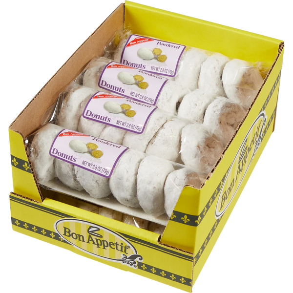 Mini Powdered Donuts, 6-pack, 8 ct