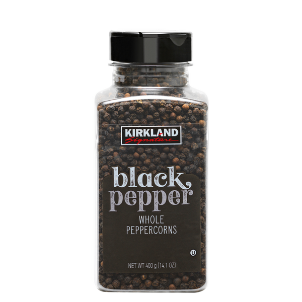 Whole Black Peppercorns, 14.1 oz