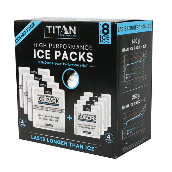 High Performance Ice Pack Set, 8-pack