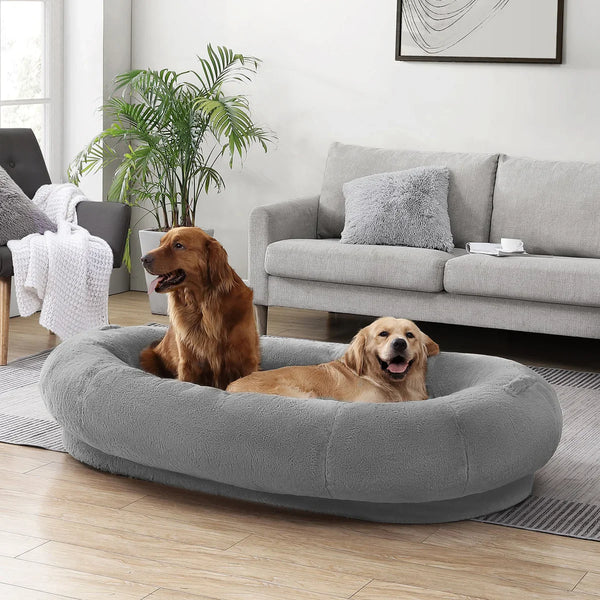 Canine Creations by Arlee Home & Pet Napper Ultimate Pet Bed, Gray