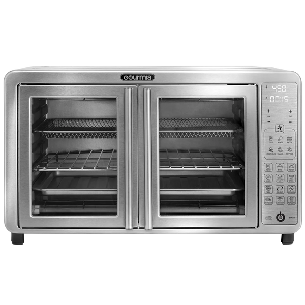 French Door XL Digital Air Fryer Oven, Stainless Steel