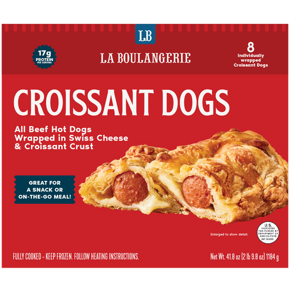 Croissant Dogs, 8 ct