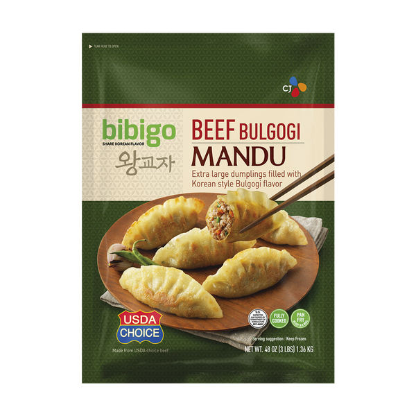 Beef Bulgogi Mandu Dumplings, 3 lbs