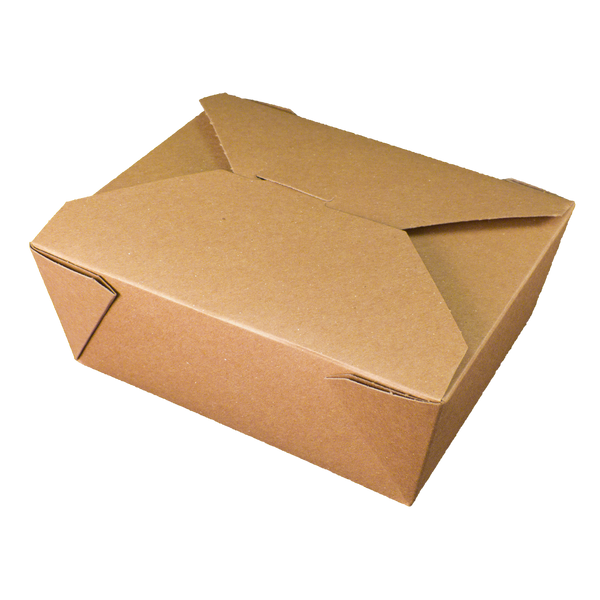 Bio-Plus Earth Take Out Box, Size #8, Kraft, 300 ct