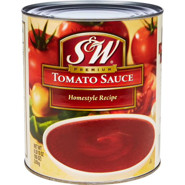 Homestyle Tomato Sauce, #10 can, 6 lbs 10 oz