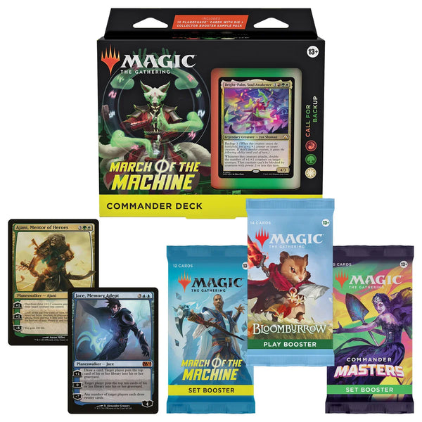 Magic: The Gathering March of the Machines Deluxe Commander Bundle – Call for Backup