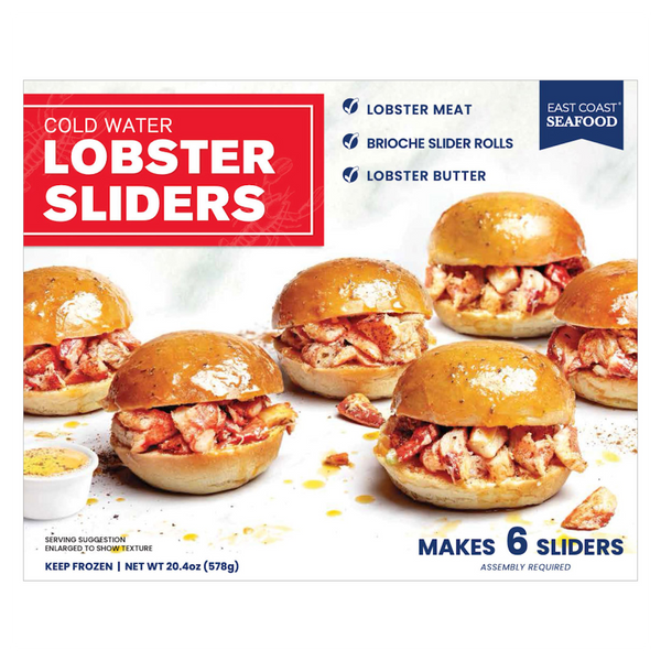 East Coast Seafood Cold Water Lobster Sliders, 20.4 oz, 6 ct