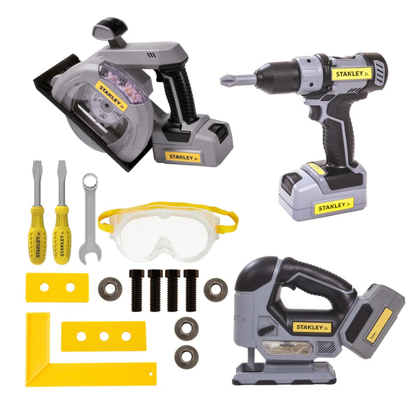 Stanley Jr. 18-piece Power Tool Set