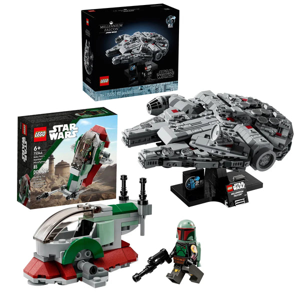 LEGO Millennium Falcon and Boba Fett's Starship Microfighter Bundle