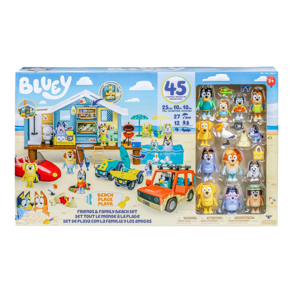 Bluey Friends & Family Beach Set