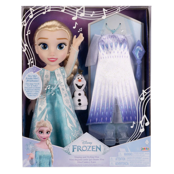 Disney Princess Singing and Styling Doll Elsa