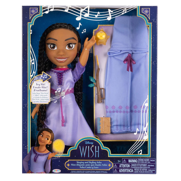 Disney Princess Singing and Styling Doll Asha