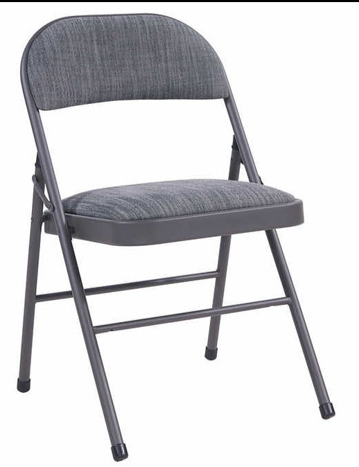 Maxchief Upholstered Padded Folding Chair, 4-pack