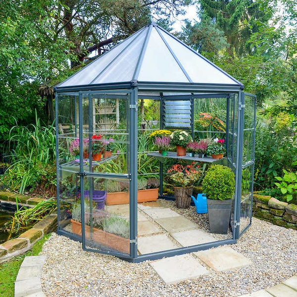 Palram Canopia Oasis Hexagonal Greenhouse