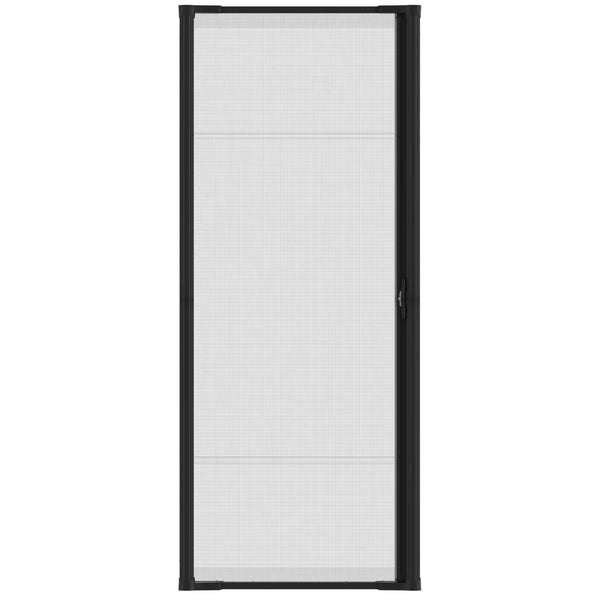 Cool Retractable Screen Door for Single Door Opening